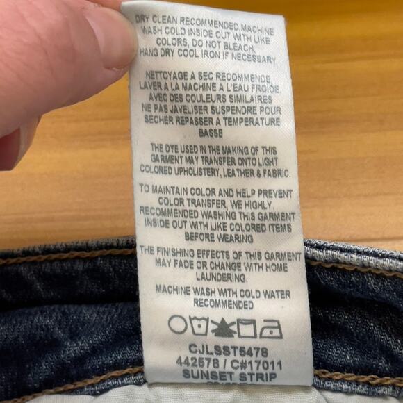 Favorite Daughter x Joe's Jeans The Erin Straight Leg Sunset Strip Size 30 - Picture 11 of 14